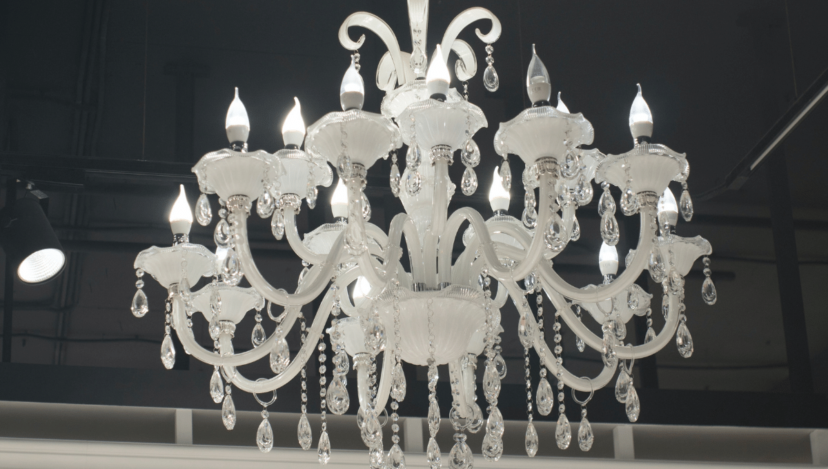 Modern raindrop chandelier. classic, modern and cool 