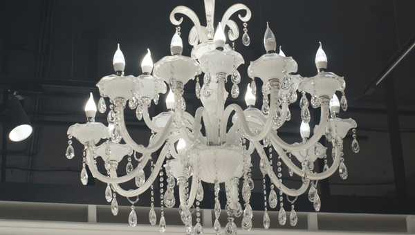 Modern raindrop chandelier. classic, modern and cool 